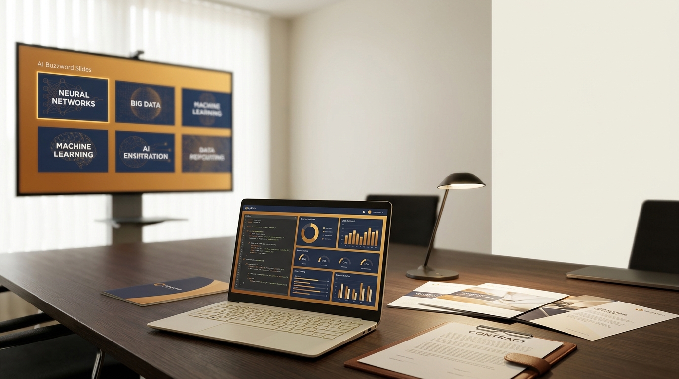 AI Consultant Vetting Framework: 7 Questions That Separate Strategy from Slide Decks